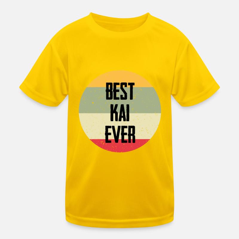 Best Kai Ever Kids Functional T-Shirt