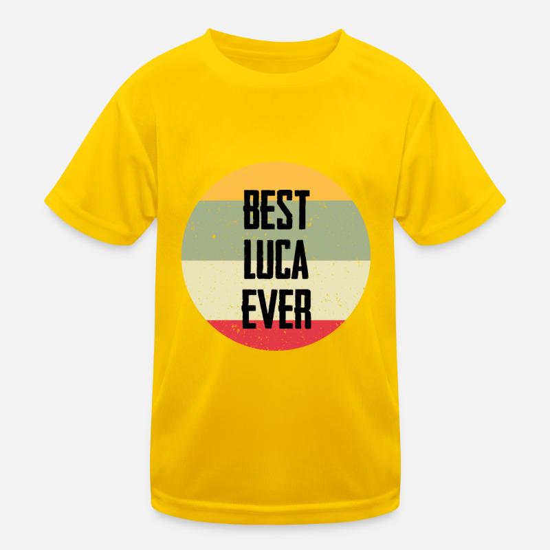 Best Luca Ever Kinder Funktions-T-Shirt
