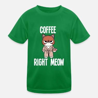 Caffè Giusto Meow Maglietta sportiva per bambini