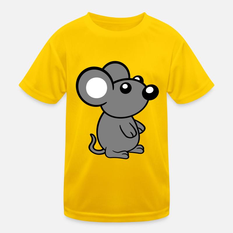 Mouse Mouse Cute Little Rat Rodent Friendly Kids Functional T-Shirt