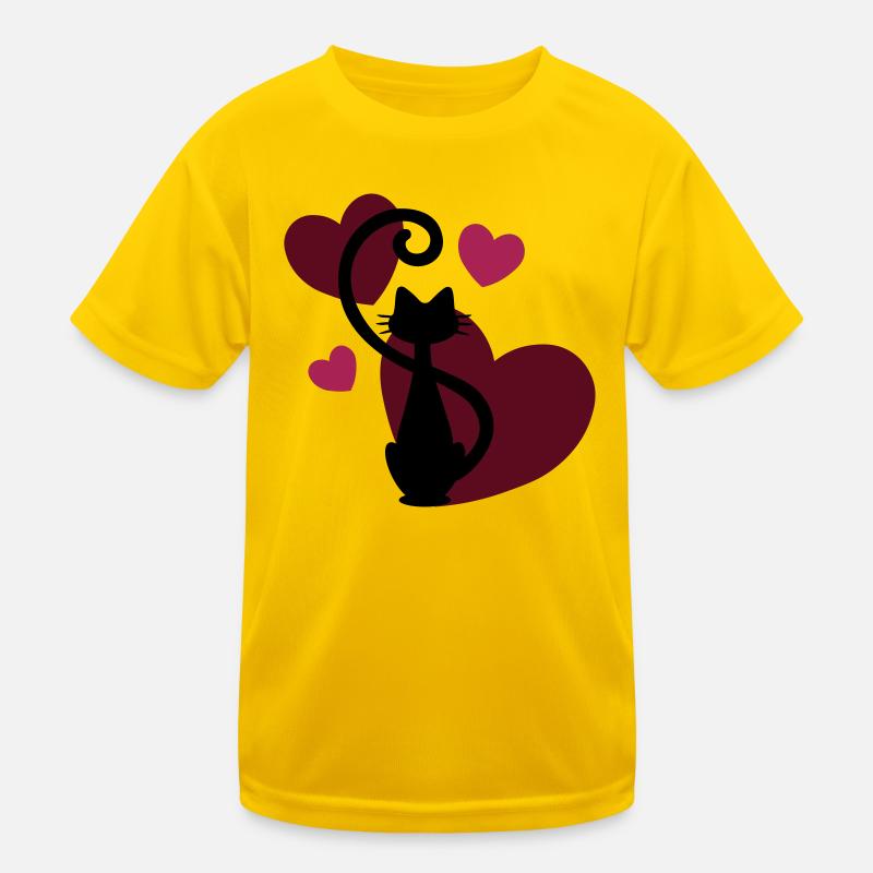 Cat lady - Katzendame - Geschenkidee - gift idea Kinder Funktions-T-Shirt