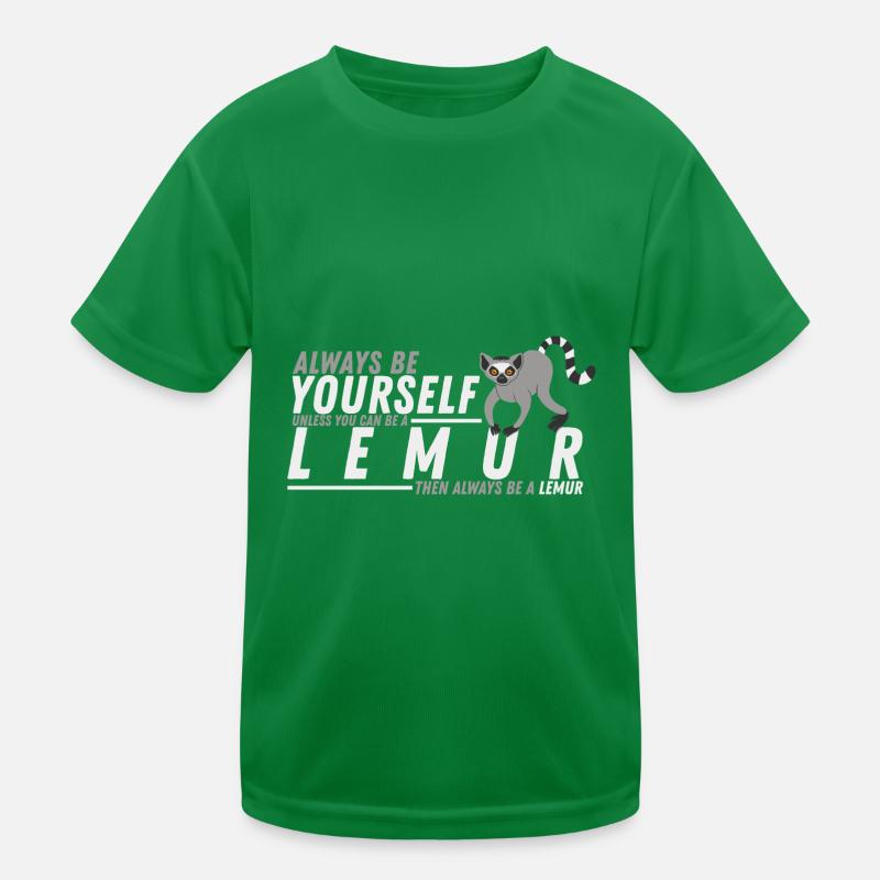 Lémurien T-shirt sport Enfant