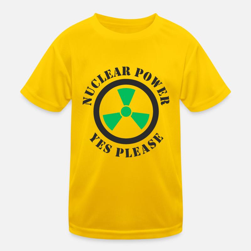 Atomkraft, Ja bitte, Kernenergie Kinder Funktions-T-Shirt