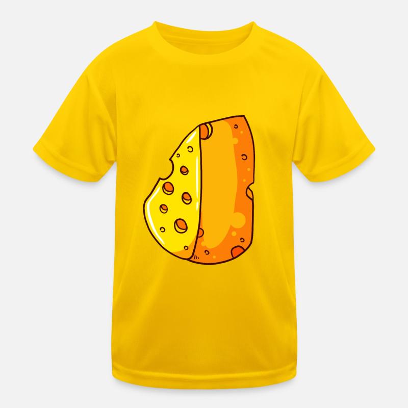 Fromage fromage fromager Parmesan Gourmet T-shirt sport Enfant