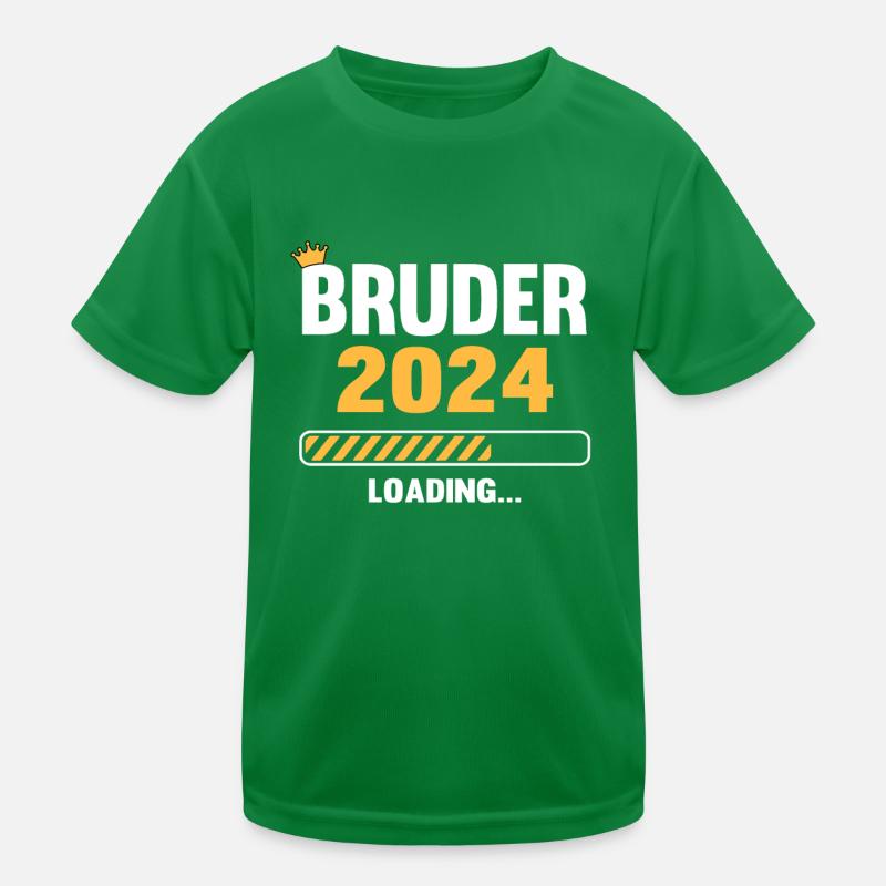 Bruder 2024 Loading Kinder Funktions-T-Shirt