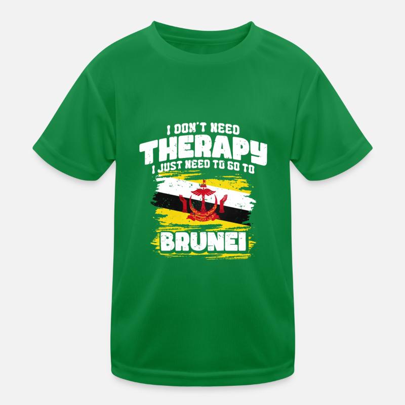 Brunei Kinder Funktions-T-Shirt