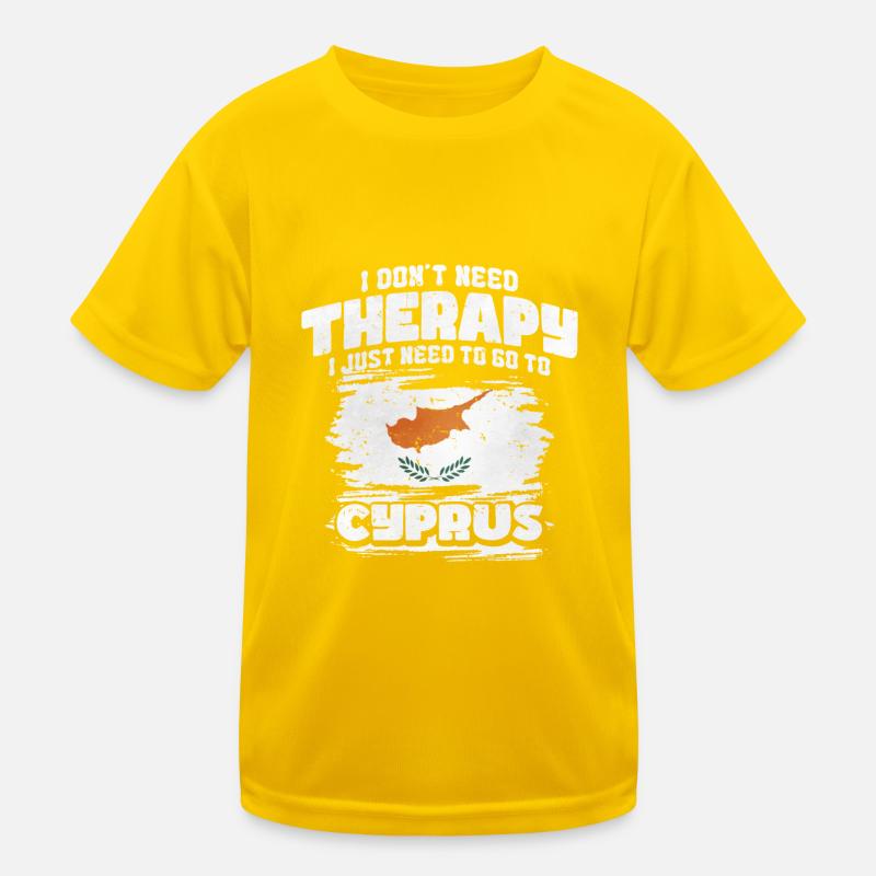 Zypern Kinder Funktions-T-Shirt