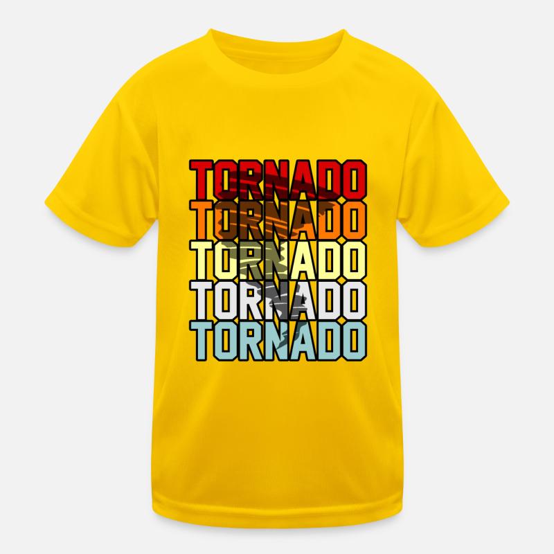 Tornado Kinder Funktions-T-Shirt