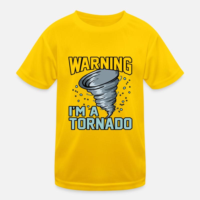 Tornado Kinder Funktions-T-Shirt