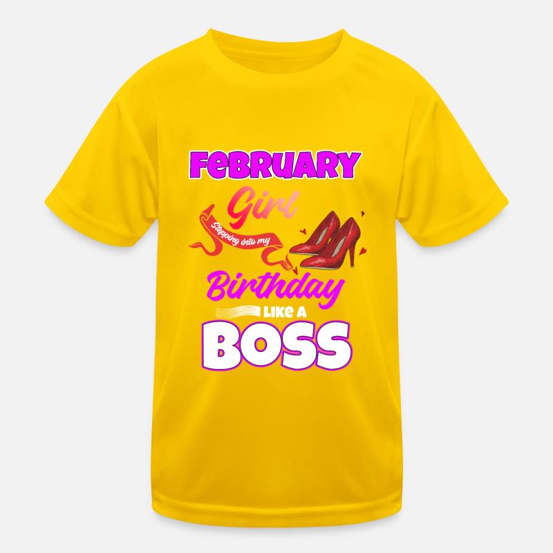 April Birthday Gift Kids Functional T-Shirt