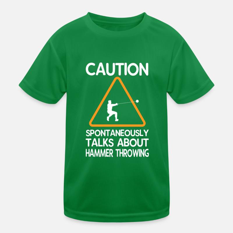 Lancer de marteau T-shirt sport Enfant