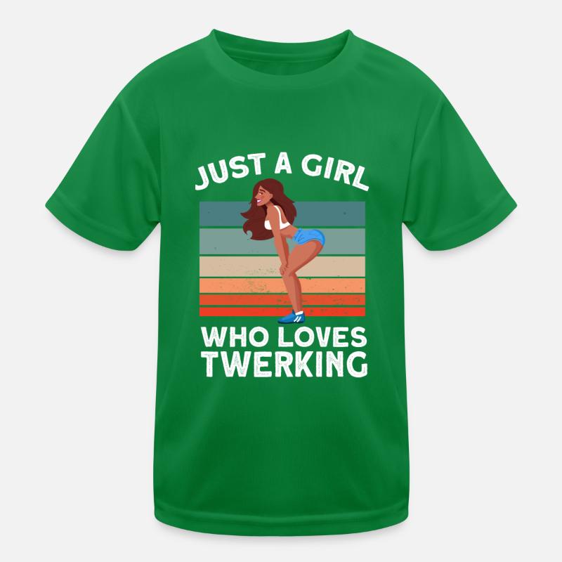 Twerking Kids Functional T-Shirt