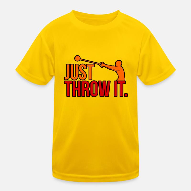 Il suffit de lancer un marteau T-shirt sport Enfant