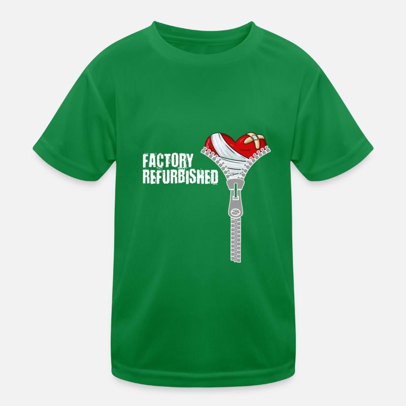 Herz Operation Geschenk Kinder Funktions-T-Shirt