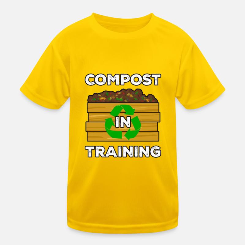 Cadeau vers de compost T-shirt sport Enfant