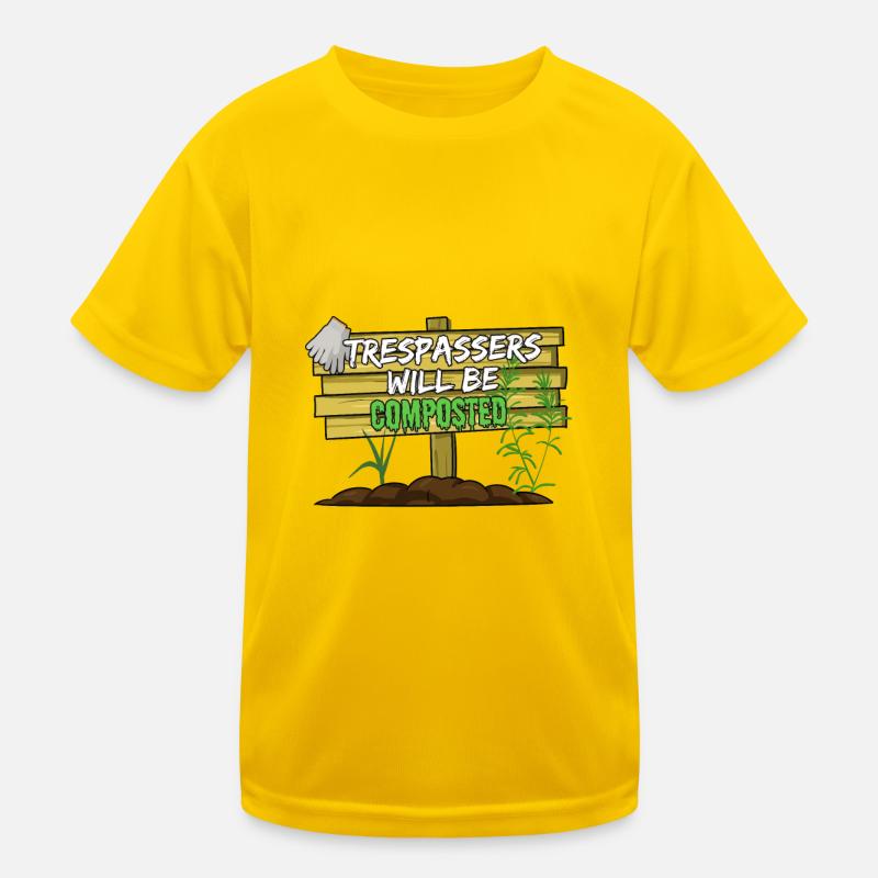 Cadeau vers de compost T-shirt sport Enfant