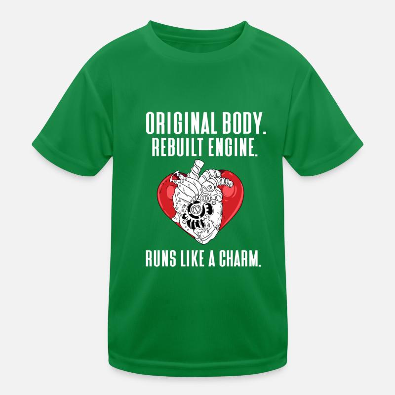 Operation Herz Geschenk Kinder Funktions-T-Shirt