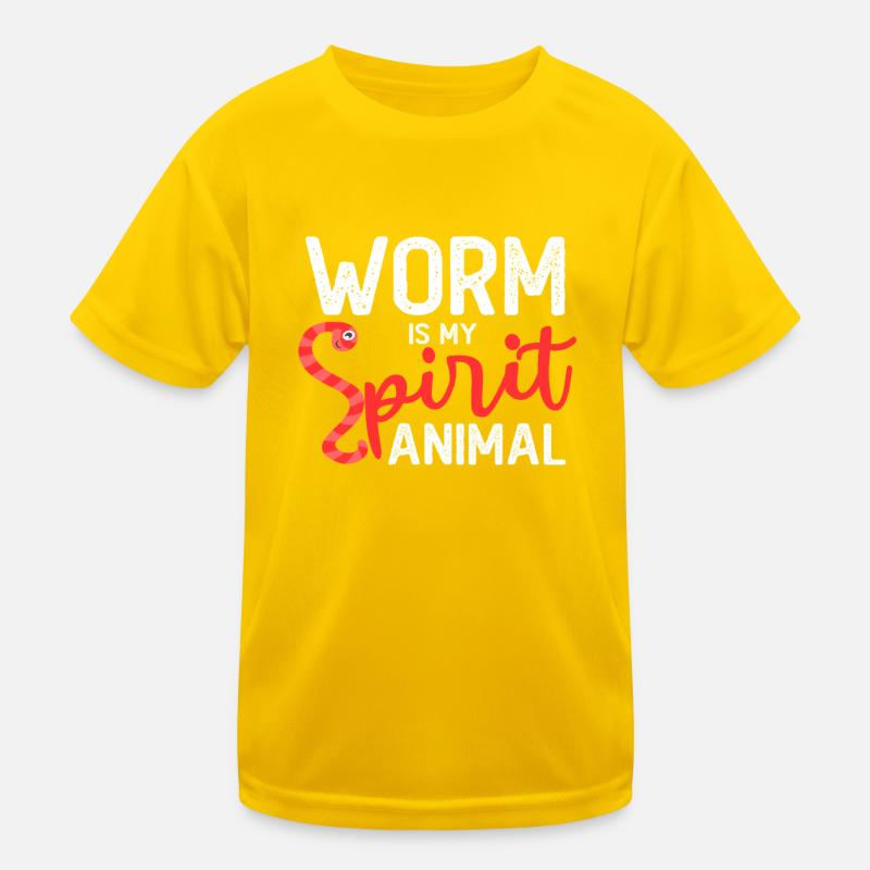 Cadeau vers de compost T-shirt sport Enfant