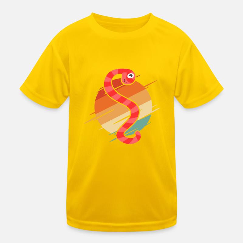 Cadeau vers de compost T-shirt sport Enfant