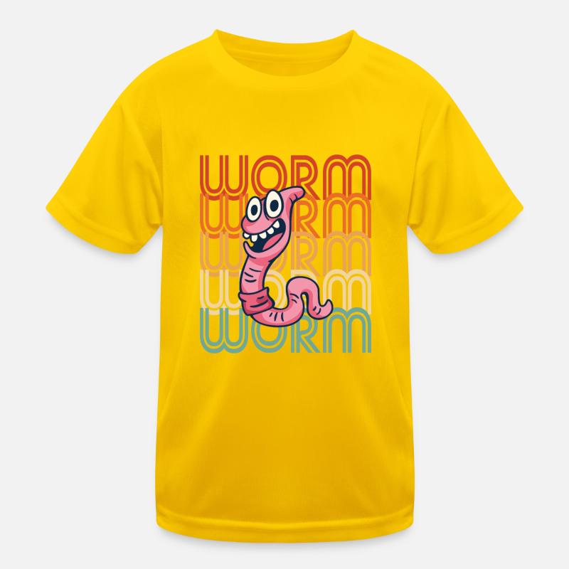 Cadeau vers de compost T-shirt sport Enfant