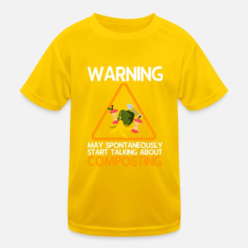 Cadeau vers de compost T-shirt sport Enfant