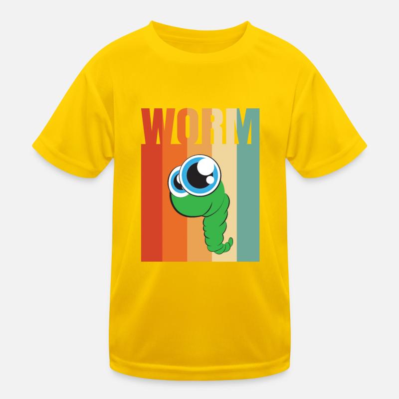 Cadeau vers de compost T-shirt sport Enfant