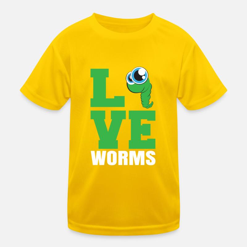 Cadeau vers de compost T-shirt sport Enfant