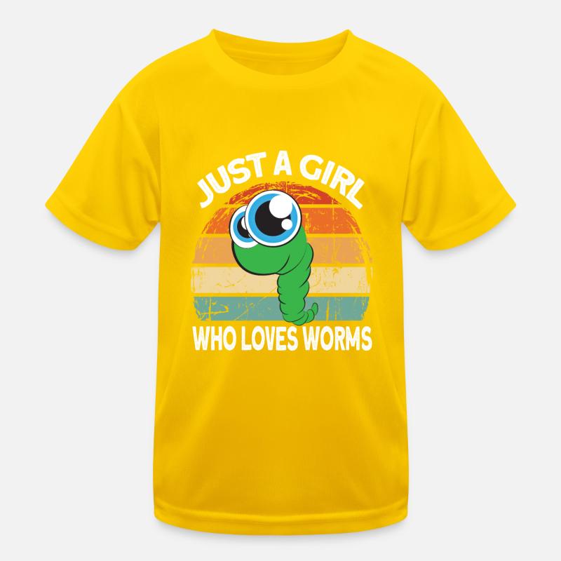 Cadeau vers de compost T-shirt sport Enfant