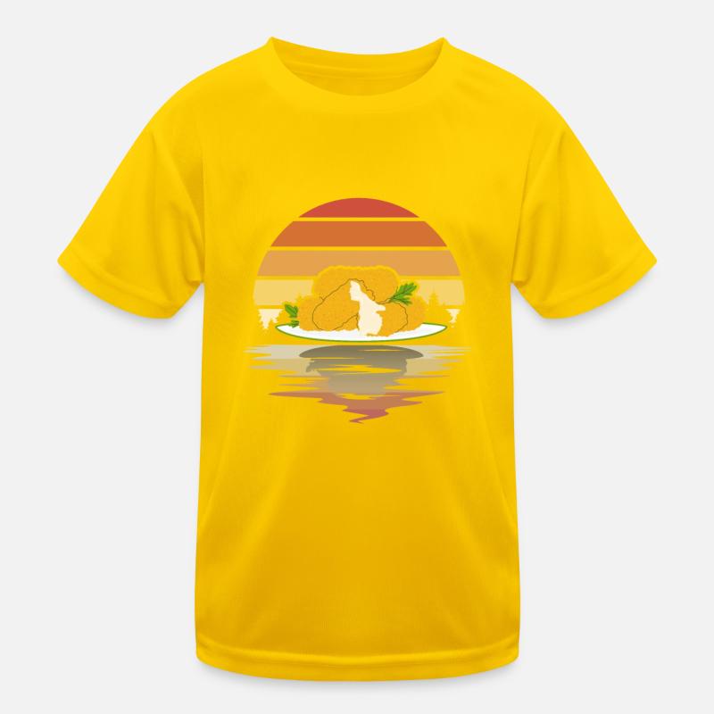 Retro Mozzarella Kids Functional T-Shirt