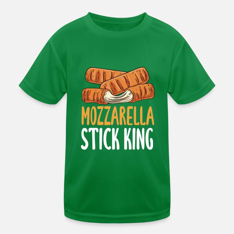 Mozzarella Stick King T-shirt sport Enfant