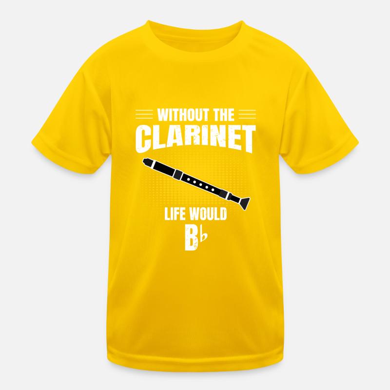 Clarinet Kids Functional T-Shirt