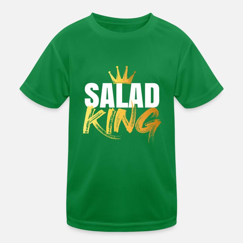 Salatkönig Kinder Funktions-T-Shirt