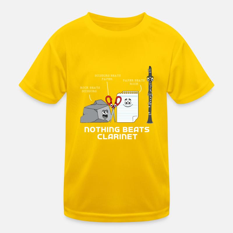Clarinet Kids Functional T-Shirt