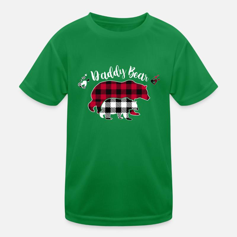 Daddy Bear Kinder Funktions-T-Shirt