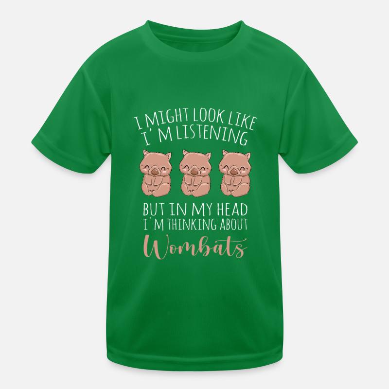 Wombat Kids Functional T-Shirt