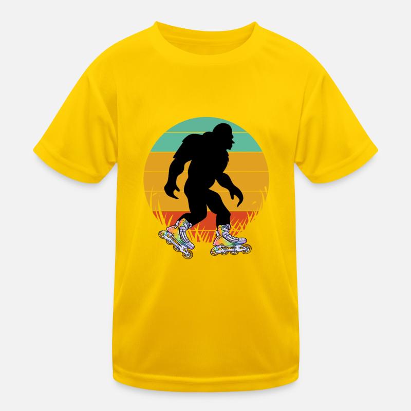 Inline Skating Inline Skating Gift Kids Functional T-Shirt