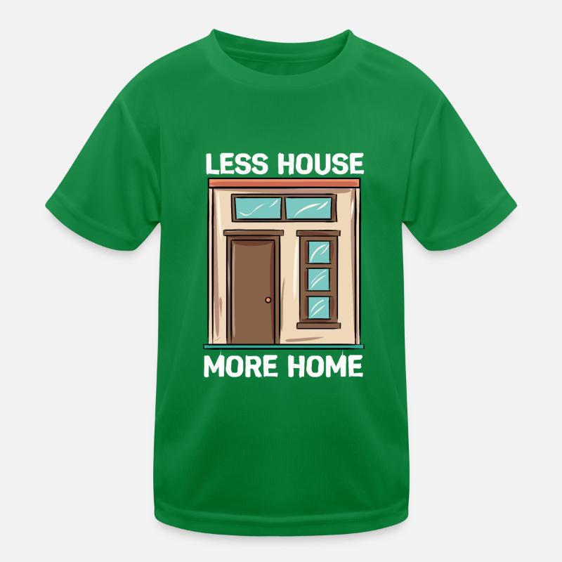 Tiny House Kinder Funktions-T-Shirt