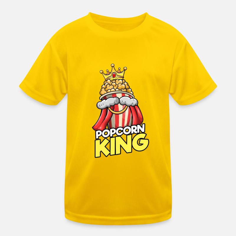 Popcorn King T-shirt sport Enfant