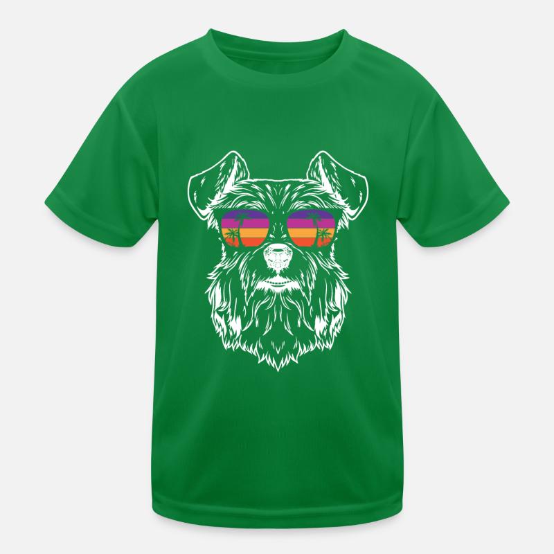 Miniature Schnauzer T-shirt sport Enfant