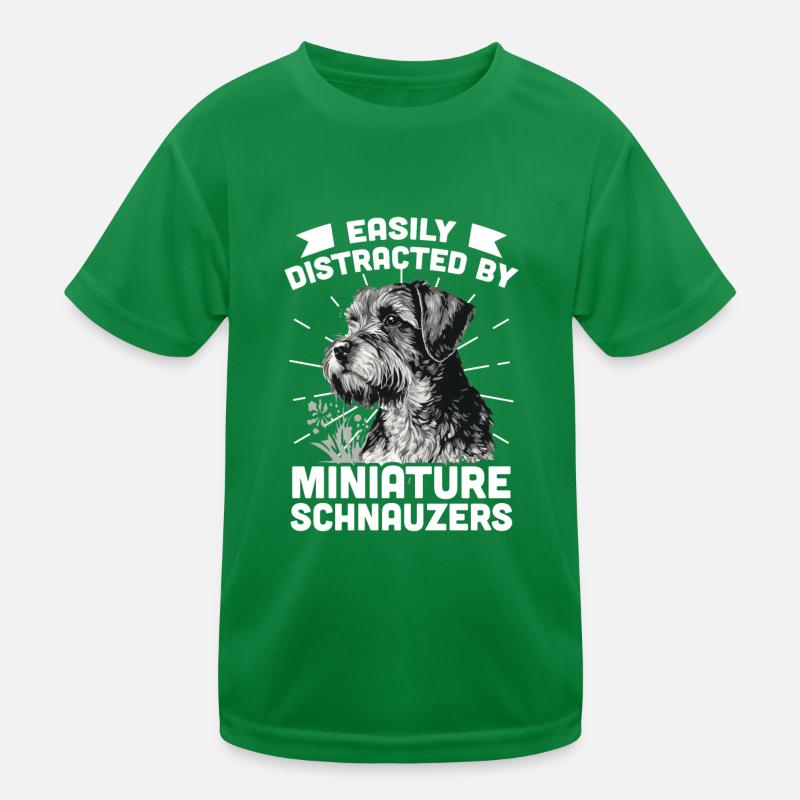 Miniature Schnauzer T-shirt sport Enfant