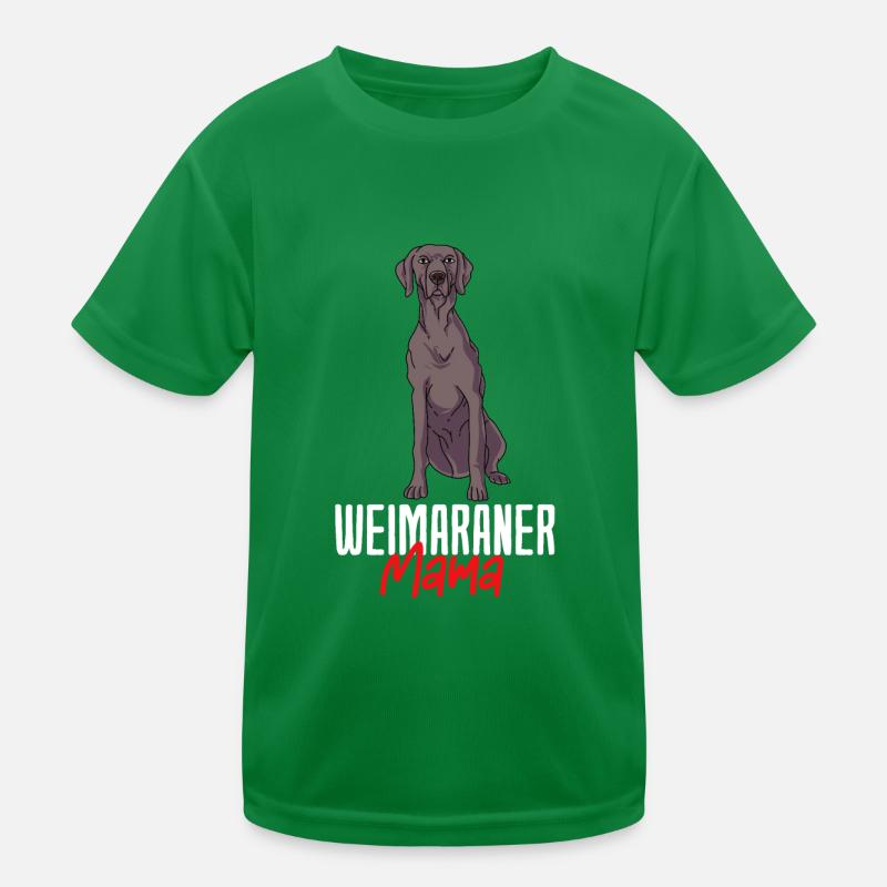 Weimaraner Kids Functional T-Shirt
