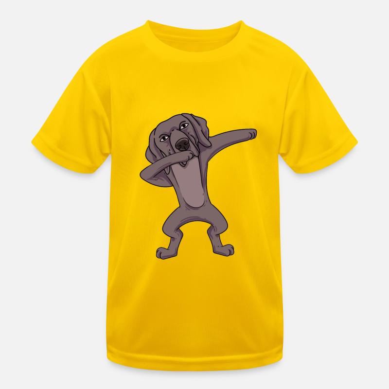 Weimaraner Kinder Funktions-T-Shirt