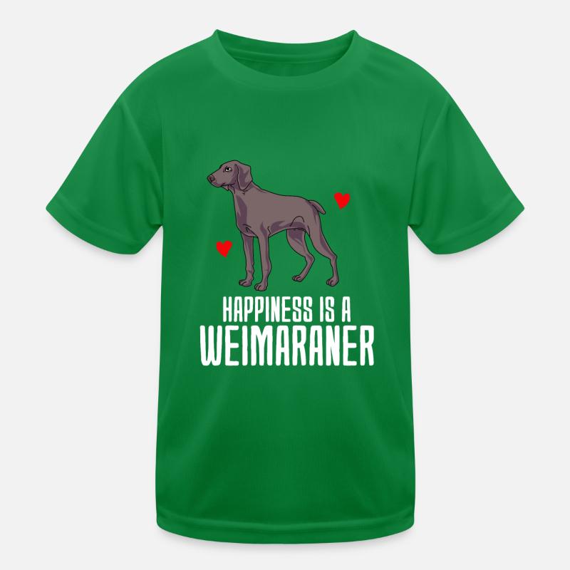 Weimaraner Kinder Funktions-T-Shirt