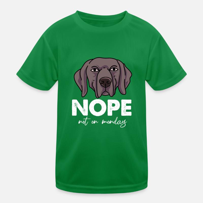 Weimaraner Kinder Funktions-T-Shirt