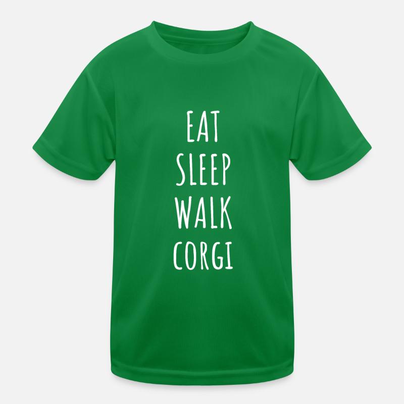 Welsh Corgi Kids Functional T-Shirt