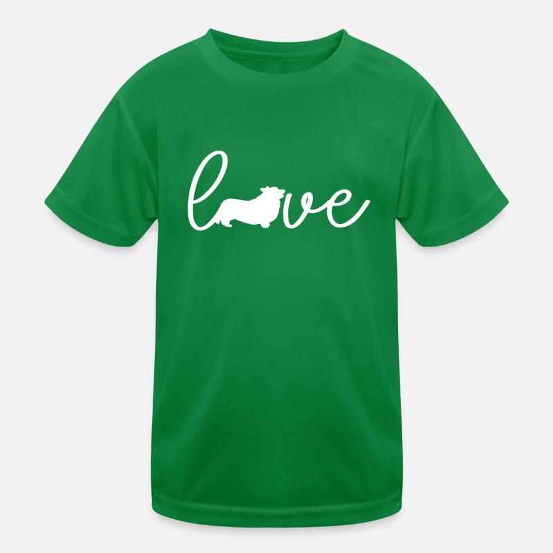 Welsh Corgi Kids Functional T-Shirt
