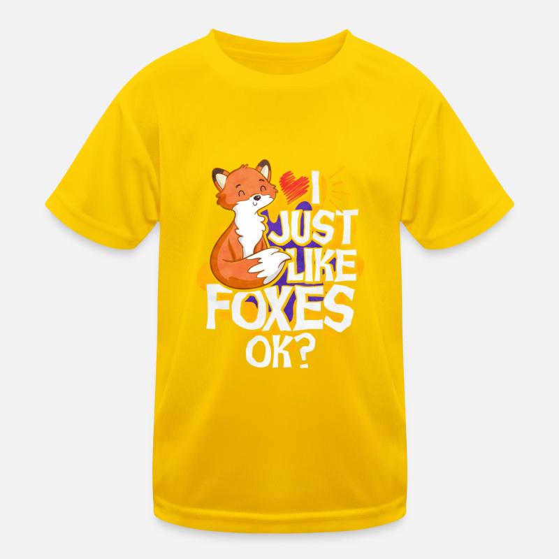 Fuchs Kinder Funktions-T-Shirt