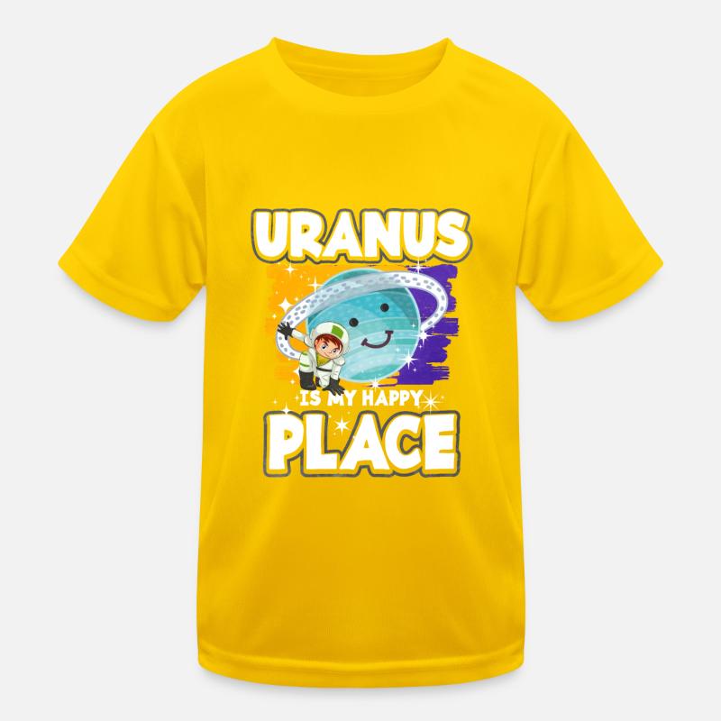 Uranus Planet Geschenk Kinder Funktions-T-Shirt