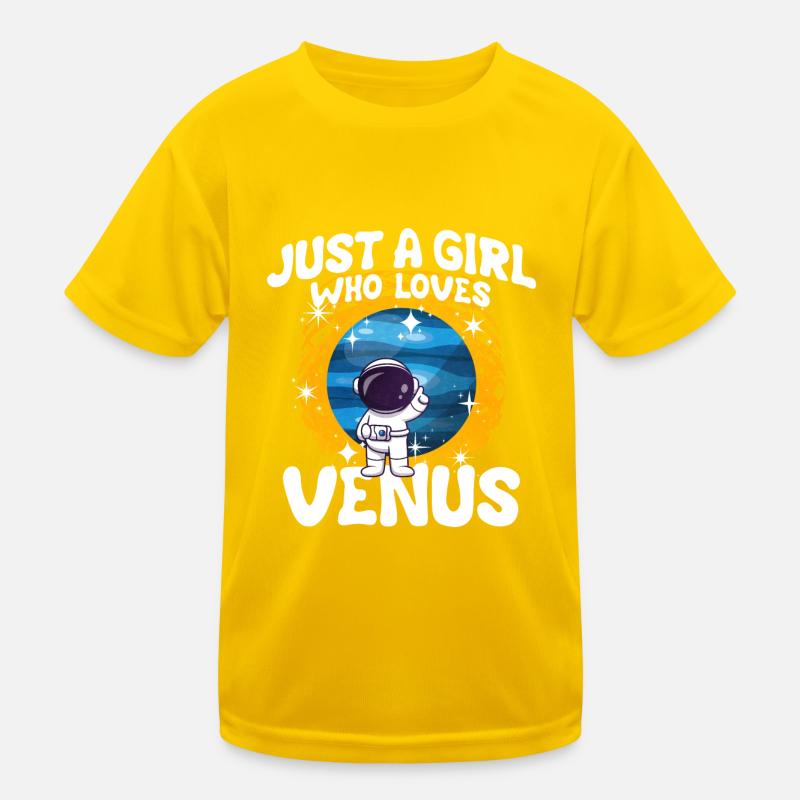 Mädchen Venus Geschenk Kinder Funktions-T-Shirt