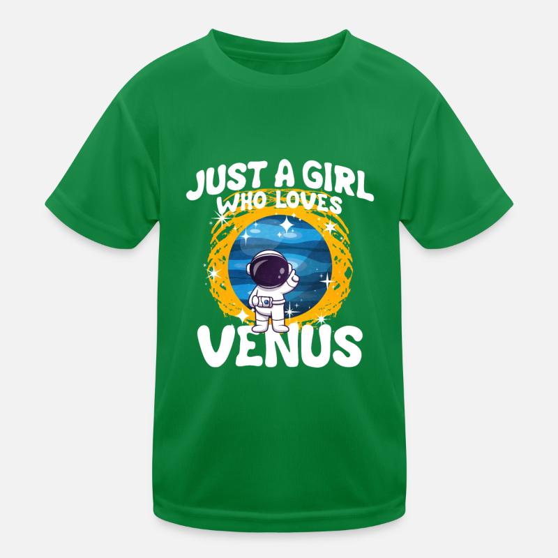 Mädchen Venus Geschenk Kinder Funktions-T-Shirt